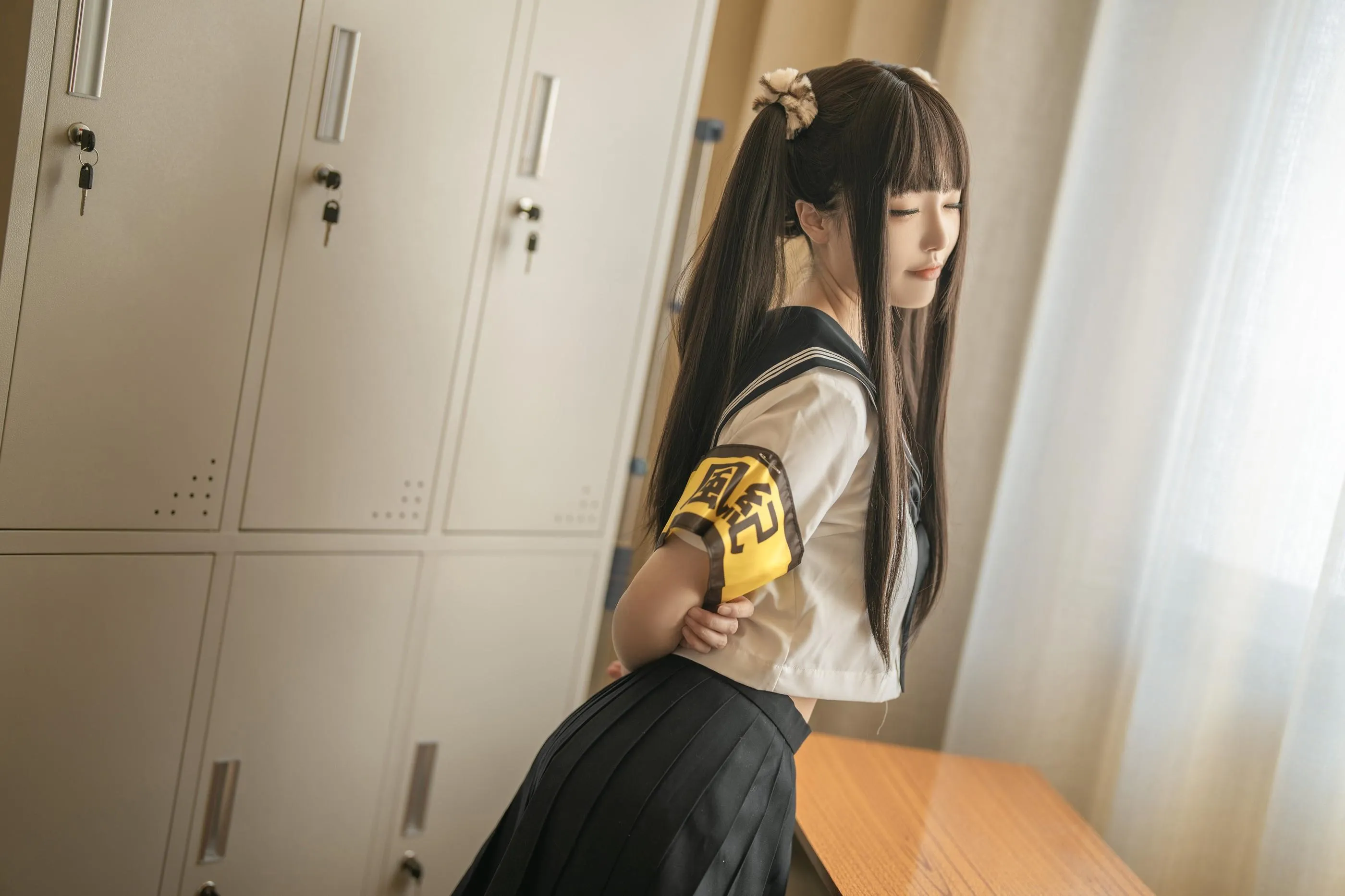桃良阿宅 – NO.004 教室JK [33P]插图1